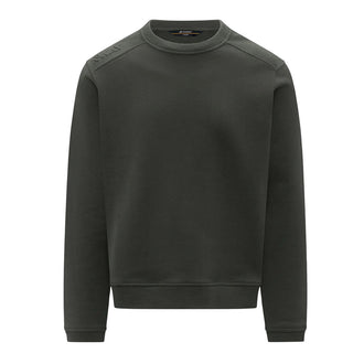 k-Way Felpa Perruel Verde In Cotone K4147PW-WMR Per Uomo