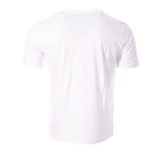 Diesel T-shirt bianca a maniche corte con Oval D A16861-RPATI