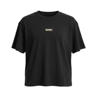 Disclaimer T-shirt Oversize Nera Per Bambino 26EDK58862