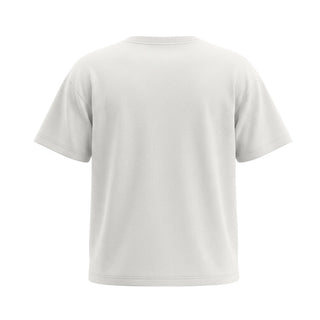 MM6 Maison Margiela T-shirt Bianca In Jersey Con Stampa M61117-MM02Y-M6102 Per Bambini