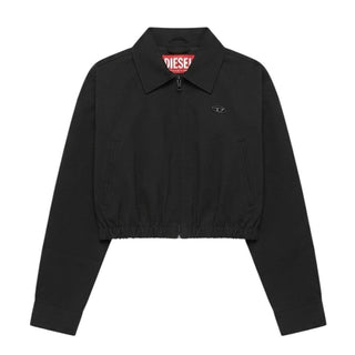 Diesel Giacca Cropped Nera J02901-KXBSJ-K900 Per Bambina