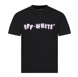 Off-White Crew-neck T-shirt with logo OGAA001S23JER003