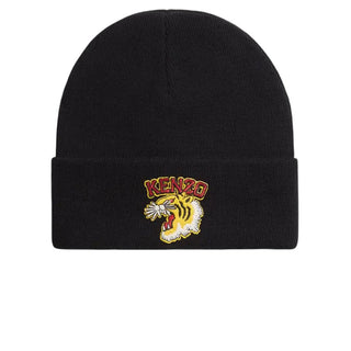 Kenzo Cappello Con Patch Logo K60615 In Cotone