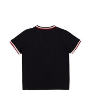 Moncler T-Shirt mit Rundhalsausschnitt und Aufnäher I29548C00023