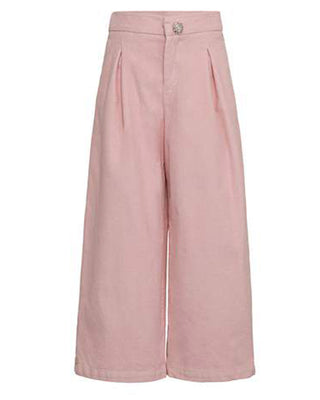 Simonetta Pantaloni a palazzo in velluto da bambina SV6A30-V0127