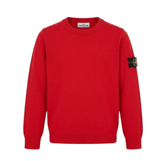 Stone Island Maglia Girocollo In Lana Con Compass Per Bambino 7916509C4
