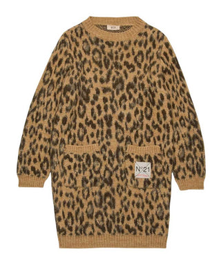 N21 Abito in misto lana da bambina  N21A17-N0368