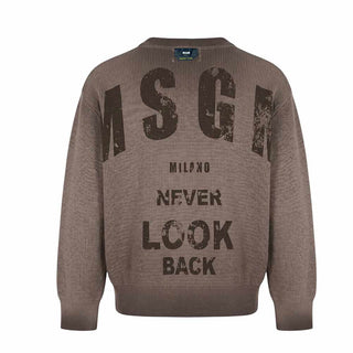 MSGM Maglia Girocollo In Cotone Con Stampa F6MSJBJP317/943 Per Bambini