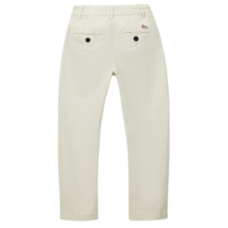 Roy Roger's Pantaloni Beige In Gabardina Per Bambino RG131/0421