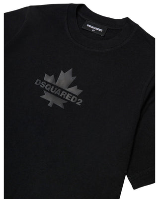 Dsquared2 T-shirt in jersey con logo DQ2743 D0AC7