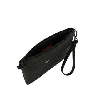 SPRAYGROUND Pochette BLACKED OUT EMBOSSED GOLD TOOTH 910B9327NSZ