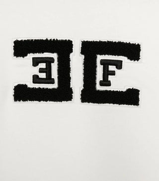 Elisabetta Franchi Crewneck Sweatshirt EFFE132.0 With Logo