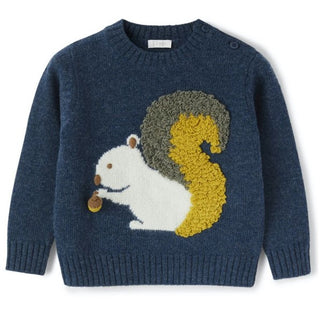 Il Gufo Maglia con applicazioni A21MA366EM220