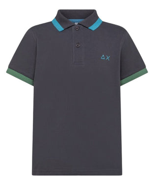 Sun68 Polo A Maniche Corte A35312 Con Logo