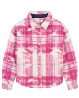 Billieblush Camicia in pile a quadri rosa U20667