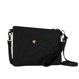 SPRAYGROUND Pochette BLACKED OUT EMBOSSED GOLD TOOTH 910B9327NSZ