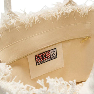 Mc2 Saint Barth Borsa Vanity In Lino Avorio VANI022/09067L