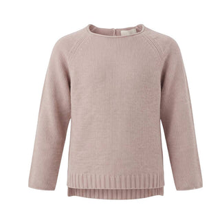 Maperò Maglia Rosa In Misto Lana M34368/8J Per Bambina
