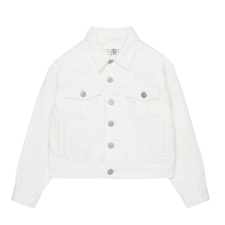 MM6 Maison Margiela Giubbino Jeans In Denim Bianco M60922-MM06S-M6101