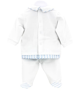 Teto e Tatta Tutina due pezzi  cl3290 con clips sul retro