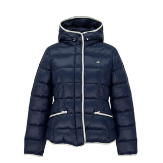 Fay Giubbino Trapuntato 902507 Con Cappuccio e Logo