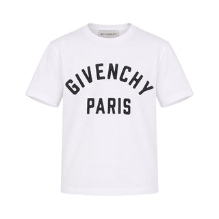Givenchy T-shirt Bianca A Maniche Corte H31345/10P Per Bambini
