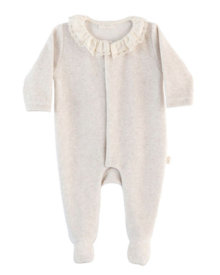 baby gi Tutina CON COLLO ROUCHES RND532G