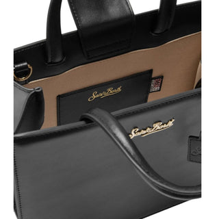 Mc2 Saint Barth Borsa Midi in pelle nera SHBM0001-00507I