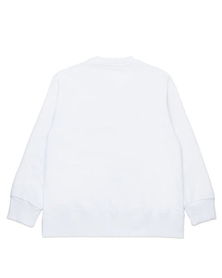 Maison Margiela Felpa Girocollo M60796-MM02X Con Logo Frontale