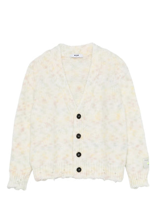 Msgm Maglia cardigan con scollo a V F4MSJBCA085