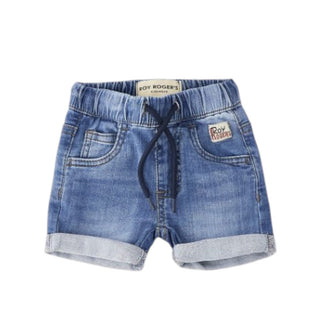 Roy Roger's Bermuda In Denim Con Coulisse RG190