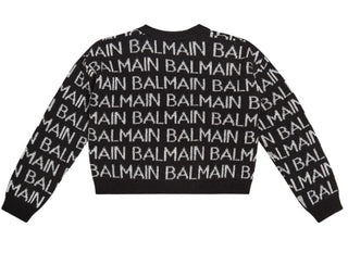 Balmain Pullover mit Rundhalsausschnitt BT9A10