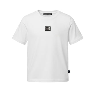 Daniele Alessandrini T-shirt Bianca In Cotone Con Logo Per Bambino 1236M00532B