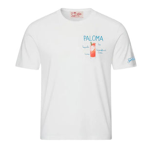 Mc2 Saint Barth T-shirt Portofino Con Ricamo Paloma POT0001/00323L