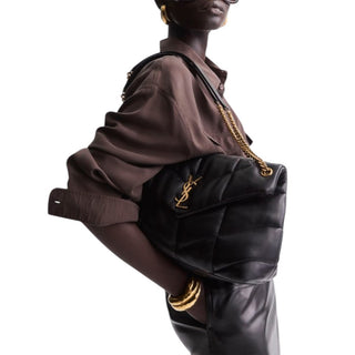 Yves Saint Laurent Borsa Puffer Media In Nappa Trapuntata 5774751EL071000