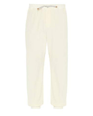 Eleventy Pantaloni avorio in velluto a coste EV6Q10-V0103