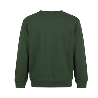 Iceberg Felpa Girocollo Verde Con Logo MFICE7334J-V8 Per Bambini
