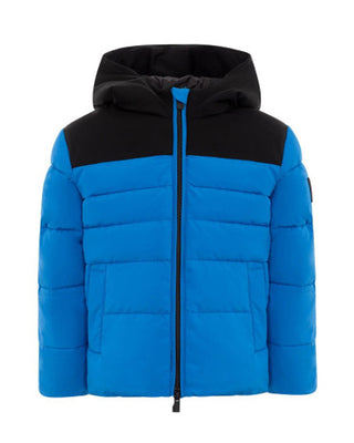 Suns Giubbino trapuntato con cappuccio e logo da bambino GBS3302UBJ