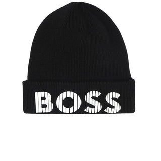 Hugo Boss Cappello in maglia con logo J51564