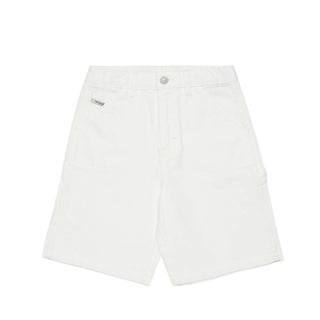 Diesel Bermuda in denim bianco Relax Fit J02535-KXBRZ-K141