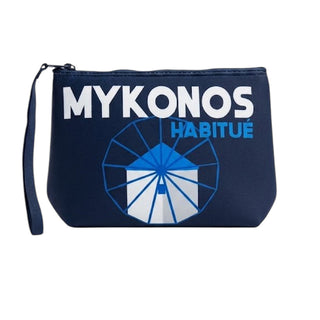 Mc2 Saint Barth Pochette Aline In Scuba Con Stampa Mykonos ALIN001/02308L