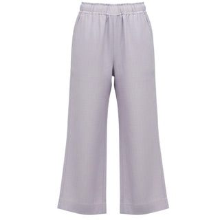 Seeds Pantaloni in lino con vita elasticizzata 24ET0501LG