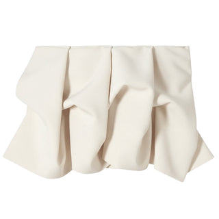 Patrizia Pepe Gonna Pantalone Avorio Con Drappeggio Per Bambina 7P0418/A741-W146