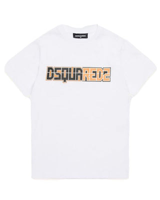 Dsquared2 T-shirt a maniche corte con stampa DQ2620-D004G