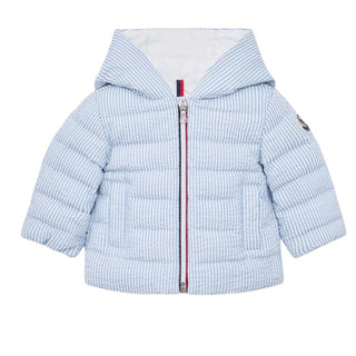 Moncler Giubbino Haluk 100 Grammi A Righe L19511A00007/F70