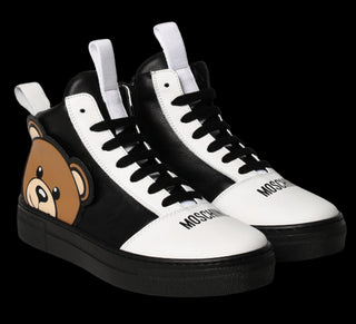 Moschino Sneakers a stivaletto 68852 con lacci e zip