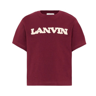 Lanvin T-shirt A Maniche Corte Con Logo N30397/955 Per Bambini