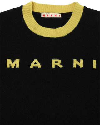 Marni Maglia girocollo con logo M01214-M00ML