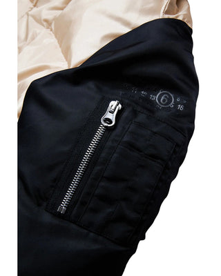 MM6 Maison Margiela Giubbino trapuntato con logo M60614-MM03A