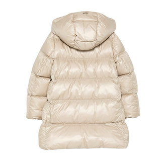 Herno Lange Steppjacke mit Kapuze PI000164G für Mädchen